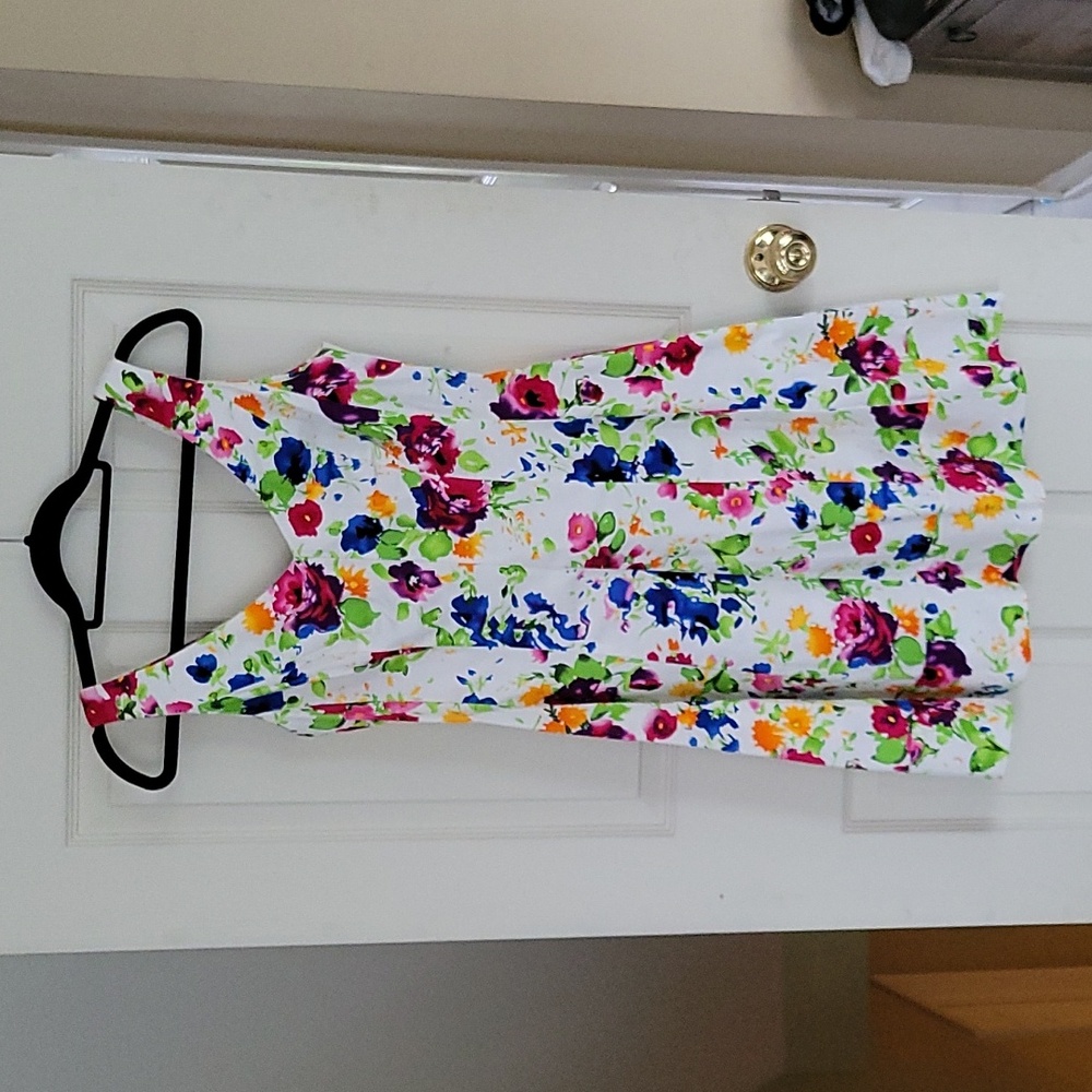 Chaps floral dress